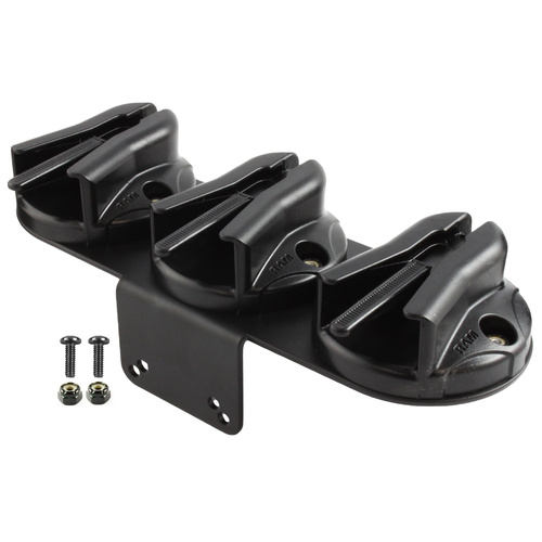 RAM-VC-MC3 - RAM® Triple Microphone Clip with 90-Degree Bracket for RAM® Tough-Box™