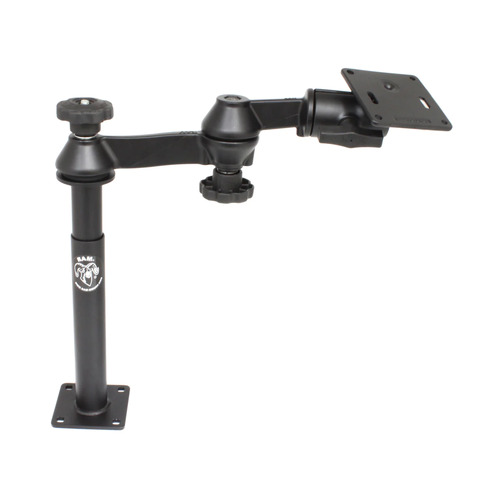RAM-VP-SW1-89-2461 - RAM® Tele-Pole™ with 8" & 9" Poles, Swing Arms & 75x75mm VESA Plate
