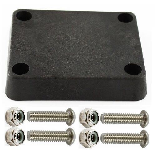 RAP-202-225BU - UNPKD RAM 2 X 2.5" BACKING PLATE W/ HARD