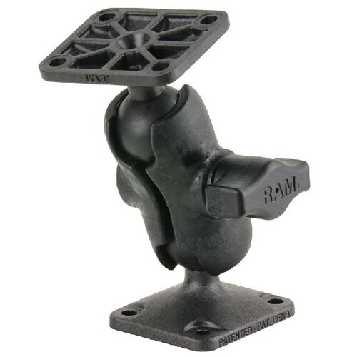 RAP-B-141U-A - UNPKD RAM COMPOSITE MOUNT SHORT ARM, AMPS BASES