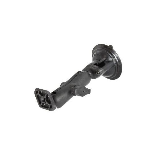 RAP-B-166 - RAM MOUNT W/ SUCTION BASE DBL ARM DIA