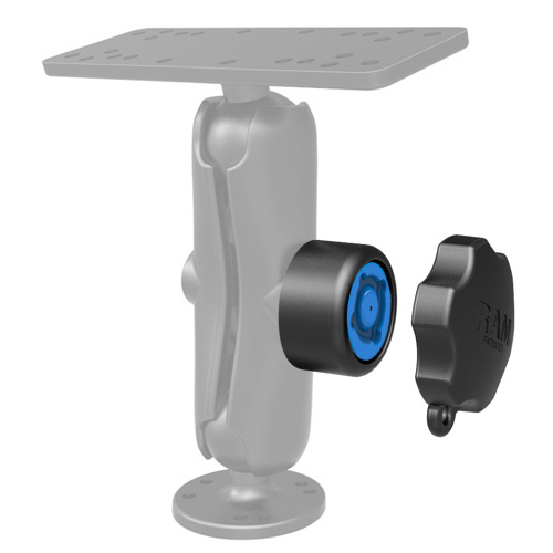 RAP-S-KNOB5-4U - RAM® Pin-Lock™ 4-Pin Security Knob for C Size and Swing Arms
