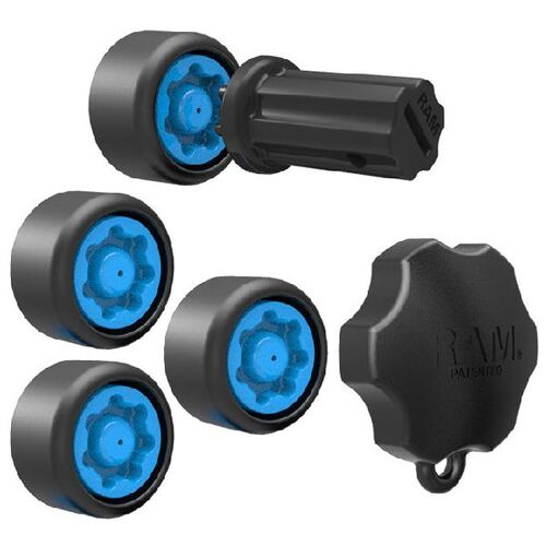 RAP-S-KNOBG-109-1U - RAM SECURITY KNOB KIT DBL SWING ARM GIMB