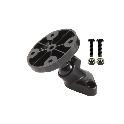 RAP-SB-190U - RAM® Snap-Link™ Mount with Round Plate & 45-Degree Diamond Plate