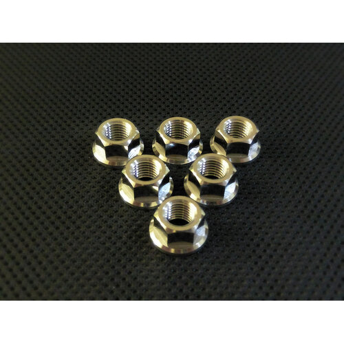 RaceFasteners Titanium Rear Sprocket Nuts Kit For KTM 1290 Super Duke R