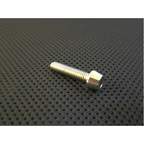 RaceFasteners M6 x 1 Titanium Taper Socket Head Bolt (Allen Key) - 22mm Length