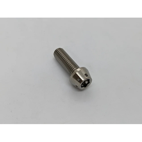 RaceFasteners M8 x 1.25 Titanium Taper Socket Head Bolt (Allen Key) - 25mm Length