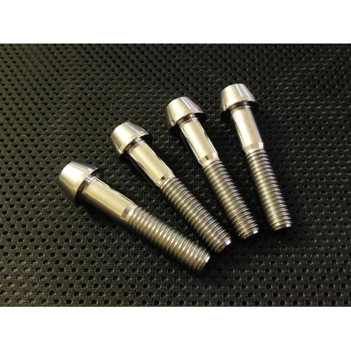 RaceFasteners Titanium Tapered Socket Fork Bottom Pinch Bolts For Ducati Panigale 959 (2015 - 2017)