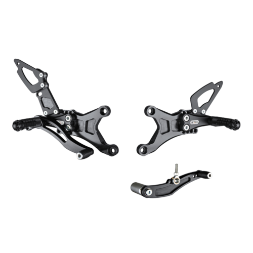 Bonamici Racing Rearsets To Suit Yamaha R1 (2007-2008) - Street Version
