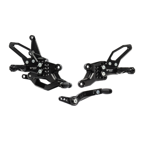 Bonamici Racing Rearsets To Suit Yamaha YZF-R7 (2022 - Onwards)