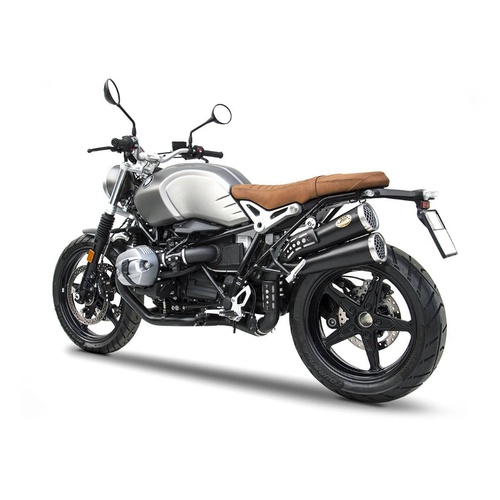 Zard R80-BLACK SS E5 SLIP-ON For BMW R nine T 21_23