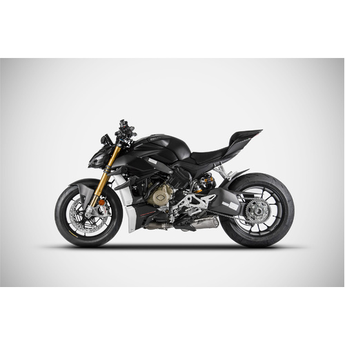 Zard TITANIUM RACING COMPENSED SLIP-ONS KIT For DUCATI STREETFIGHTER V4 20_23