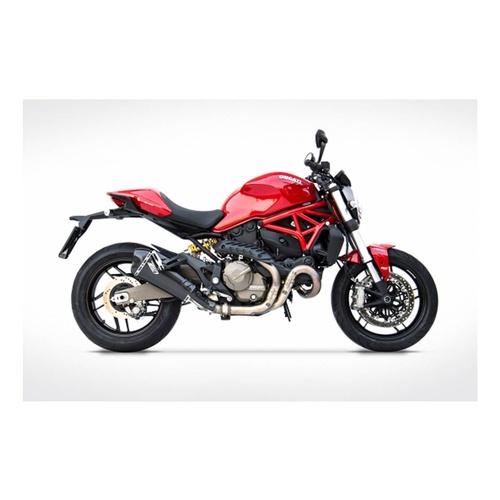 Zard SS RACING SLIP-ON For DUCATI MONSTER 821 15_17