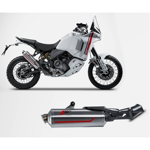 Zard SABBIA-SS E5 SLIP-ON For DUCATI DESERTX 22_23