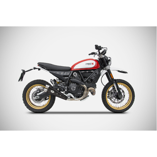 Zard SPECIAL ED.-SS RACING SLIP-ON For DUCATI SCRAMBLER DESERT SLED 17_19