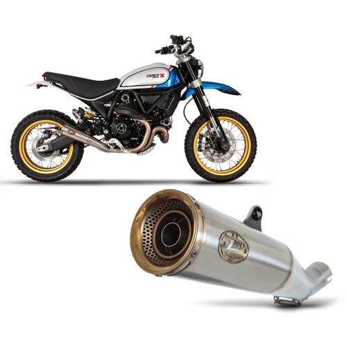 Zard ZUMA-SS RACING SLIP-ON For DUCATI SCRAMBLER DESERT SLED 21_22