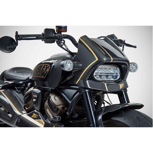 Zard 120TH L.E._ CARBON HEADLIGHT For  SPORTSTER S 1250 21_23