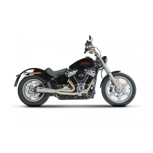 Zard Full Exhaust Kit (Racing Version) For Harley Davidson Softail M8 (2016 - 2020) - Polished