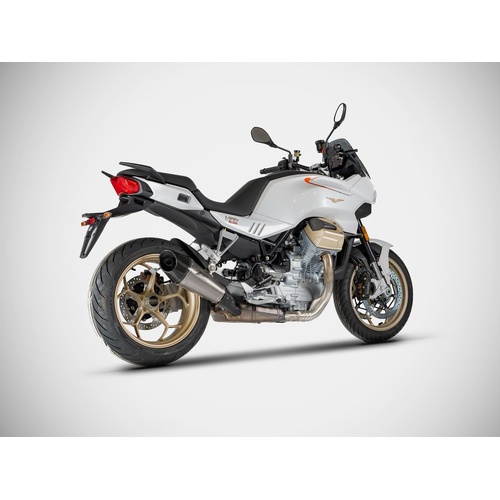 Zard SS RACING SLIP-ON WITH TITANIUM SLEEVE For  V100 MANDELLO 23