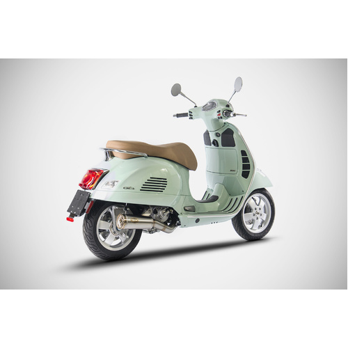 Zard BLACK SS RACING SLIP-ON For  VESPA GTS 30 20_23