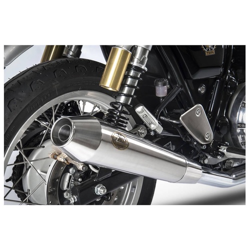 Zard POLISHED E5 SS SLIP-ONS For  CONT.GT/INTERCEPTOR 21_23