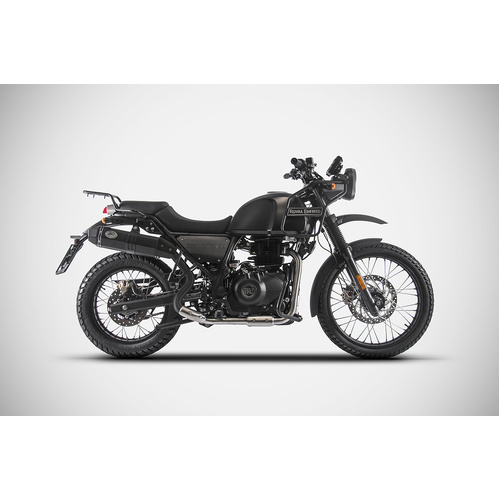 Zard PENTA HIGH M.-BLACK SS RACING SLIP-ON For  HIMALAYAN 21_23