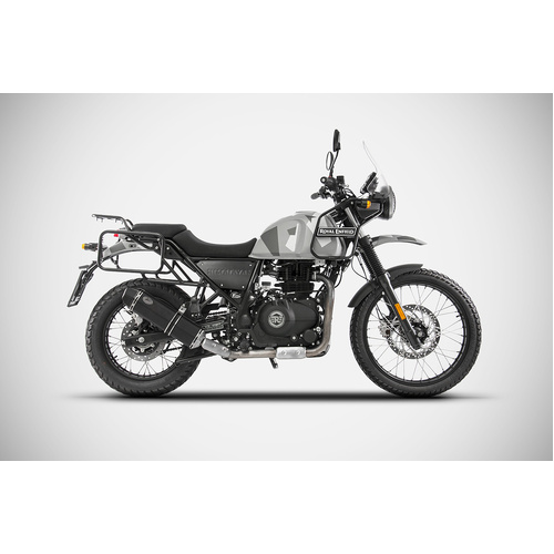 Zard PENTA LOW M.-BLACK SS RACING SLIP-ON For  HIMALAYAN 17_23