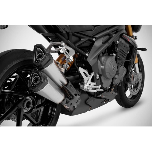 Zard Slip-On Exhaust For Triumph Speed Triple 1200 RS (2025 - Onwards) - Street Version