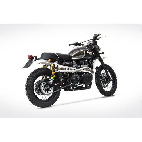 Zard SPECIAL. ED. H.M.-BLACK SS RACING F.K. For  SCRAMBLER 900 - CARBURATOR/INJECTION 01_16
