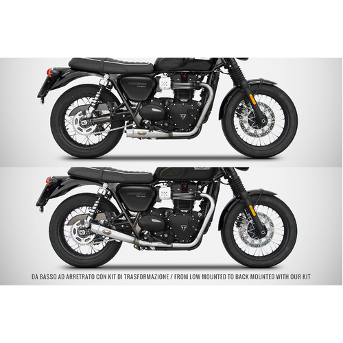 Zard SS RACING LOWTOBACK KIT For  T120 M.Y. 16-20/T100 M.Y. 17-20 16_20