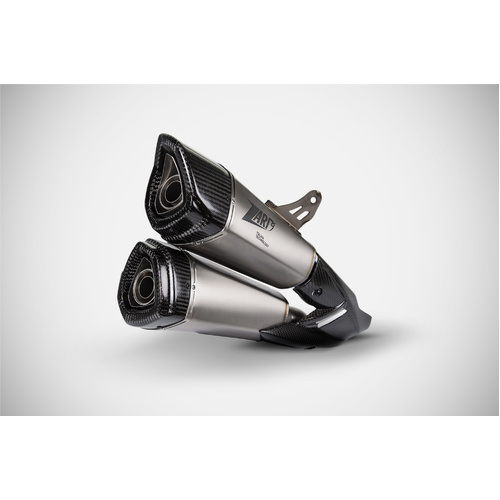 Zard TITANIUM E5 SLIP-ON AND CARBON END CAP For  SPEED TRIPLE 1200 21_23