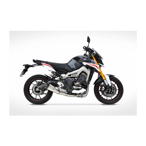 Zard SS RACING FULL KIT AND CARBON END CAP For  MT 09 13_16