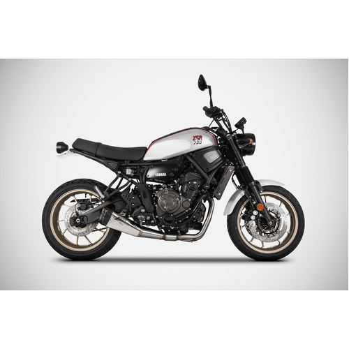 Zard SS E4/E5 FULL KIT AND CARBON END CAP For  MT 07 17_23