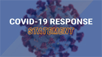 COVID-19 Statement main image